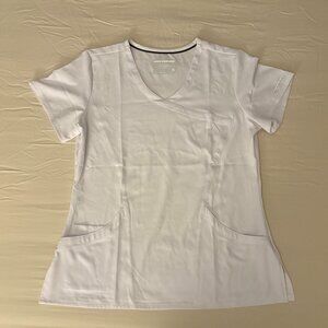 Women's Scrub Top (White)